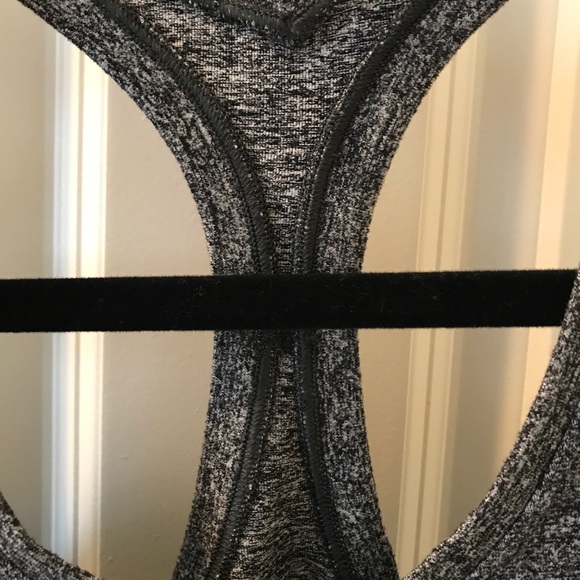 Gray Racerback Tank - Picture 2 of 3